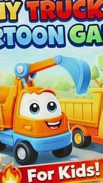 Funny Truck Cartoon Game for Kids 🚛😄 | Colorful Car & Truck Gameplay