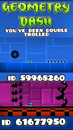 You've Been Trolled☠️ #geometrydash #shorts