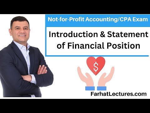 Statement of Financial Position Private Not for Profit CPA Exam
