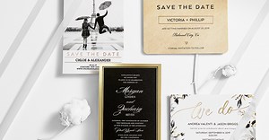 Extended! Get 50% off EVERYTHING including save the dates and wedding invitations. Use code SPRING by Mon, Mar 5. | The Wedding Shop by Shutterfly