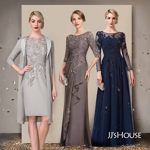 Mother of Bride & Groom Dresses Collection. Stylish & Affordable Up To 70% off! Extra 5% Off With Code 'JJSLOVE' Shop Now! | JJ's House