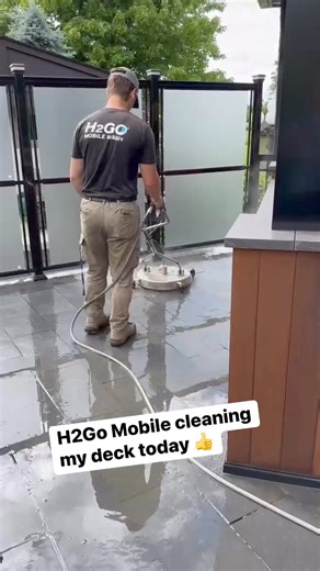 60K views · 83 reactions | Steam and hot water, no chemicals  H2GO Mobile Wash | Mike Holmes | Facebook