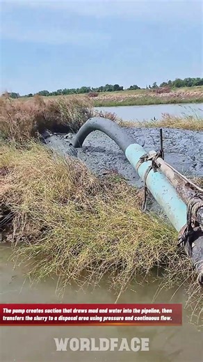 Slurry Pumping Process | Mud and Sediment Removal for Water Channel Productivity
