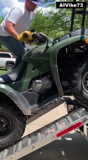 My Insane Husband vs. The Sketchiest ATV Ramp Ever 😱