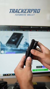 "Say goodbye to lost wallets. With Tracker Pro, you're always one step ahead. "Track your essentials with ease. Tracker Pro brings security and style together like never before'' #InnovativeCarry #ModernEssentials #SmartWallet #FuturisticDesign #TechStyle #FuturisticWallet | PristineShop.com.bd