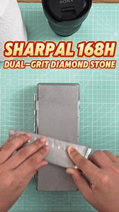 Sharp isn’t about force. It’s about feedback. Slow strokes. Consistent angle. Let the abrasive do the work. #KnifeSharpening #SharpeningTips | Sharpal Inc.