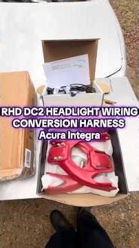 JDM DC2 EBAY Headlight conversion harness to OEM Acura Integra harness! Upper control Arms