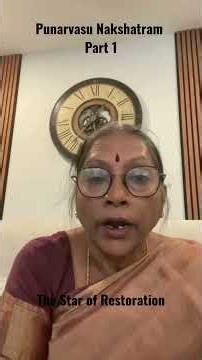 PUNARVASU NAKSHATRAM Part 1 The Star of Restoration #punarvasunakshatra #Ashvininakshatra