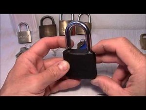 (picking 27) Latest padlock collection from four countries