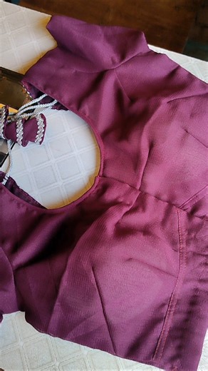 blouse back neck design / blouse ki design / latkan design #trending #youtubeshorts