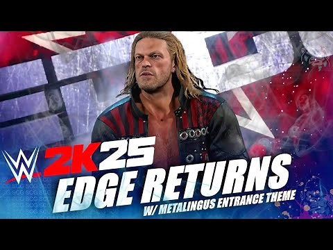 WWE 2K25 Edge w/ Metalingus Entrance Theme | New PC Mods