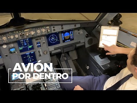 COCKPIT AIRBUS A321 POR DENTRO | ¿Cómo funciona un avión?
