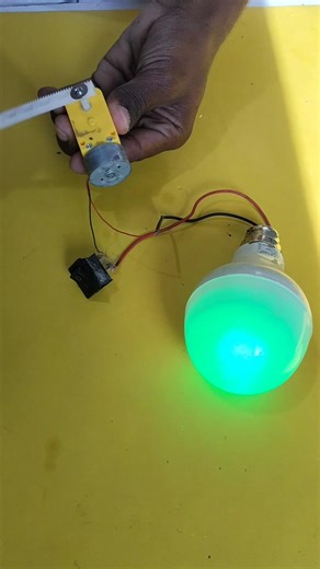 Can a DC Motor Really Power a Neon Light? #dcmotor #tech #freeenergy