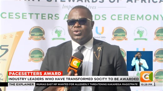 47 reactions | Pacesetters Award: Award ceremony to be held in Tanzania in December this year. Awardees will be from 30 countries across Africa. Industry leaders who have transformed society to be awarded #TheExplainer Yvonne Okwara | Citizen TV Kenya | Facebook