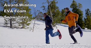 Watch Crescent Moon Award Winning Eva Foam Snowshoes on Amazon Live