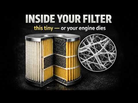 What's Really Inside an Engine Filter? (Shocked)
