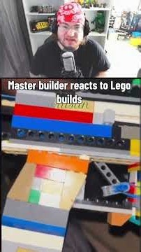Master builder reacts to Lego builds