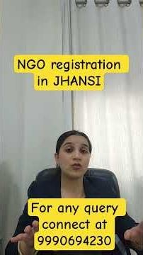NGO registration in JHANSI #shorts #ytshorts #trendingshorts