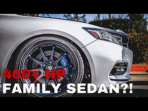 4XXHP 2019 HONDA ACCORD 2.0T | 6-SPEED MANUAL | THE ULTIMATE SLEEPER FAMILY SEDAN?