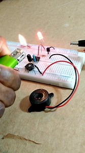 Fire Alarm with LM293 IC using Photodiode #arduino #electronics #engineering #uploadideaswithitamar | Upload Ideas with Itamar