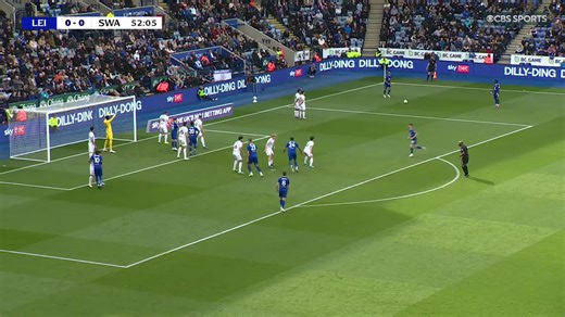 You may wonder how Leicester, just 10 years after winning the Premier League, are on the verge of relegation to the 3rd tier 😲A goal like this, conceded from their own attacking free kick, explains a lot 😬