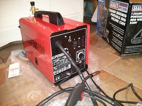 Mig welder machine test - Sealey SuperMIG 130 review
