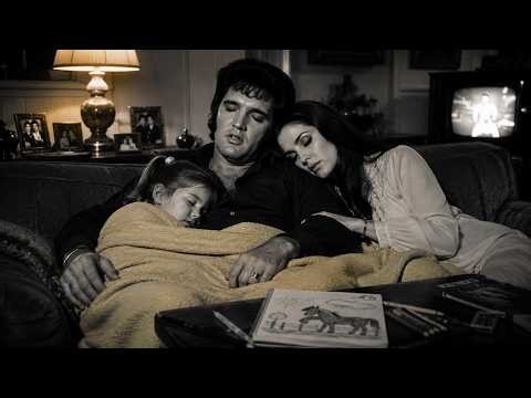 Elvis Presley, Priscilla, and Lisa Marie Fell Asleep Together at Graceland