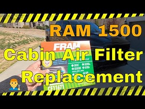 RAM 1500 Cabin Air Filter Replacement