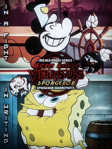 Mickey Mouse VS SpongeBob SquarePants