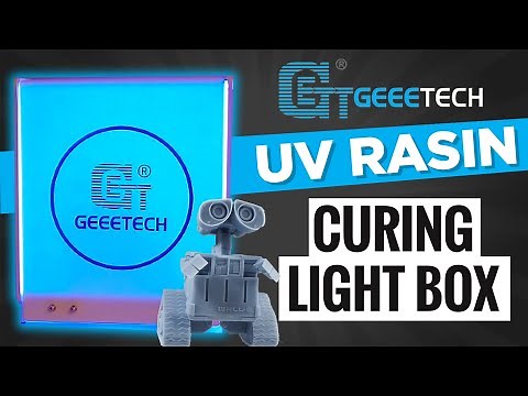 Geeetech UV Curing Light Box For [ Resin Printer ] Review