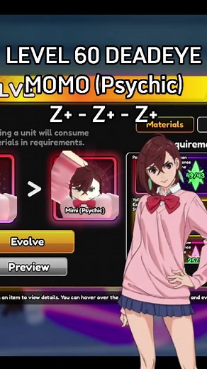 DEADEYE MOMO Showcase in Anime Vanguards Update 1.5