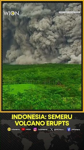 Indonesia’s Semeru Volcano Erupts: Authorities Raise Alert to Maximum | WION