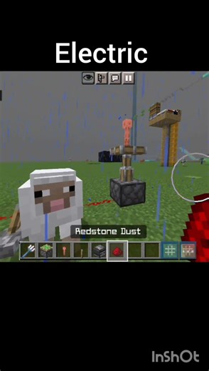 Minecraft electric shot #minecraft