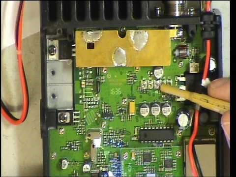 CRT 2000 (CE Multi-norm) CB radio (mobile) - TX & RX adjustment