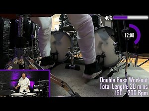 Double Bass Endurance Practice - Axis Pedals | Stream 1