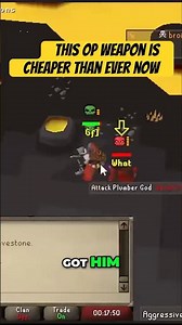 This overpowered weapon is cheap now #osrs #gaming #oldschoolrunescape