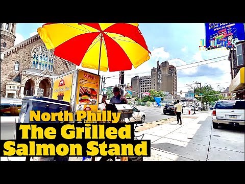 Is this the "Best Salmon Burgers in Philly"??? The Grilled Salmon Stand in North Philly.