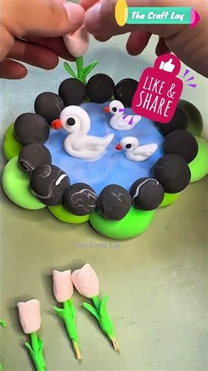 Cute Little Duck – Easy Air Dry Clay Craft 🐤✨