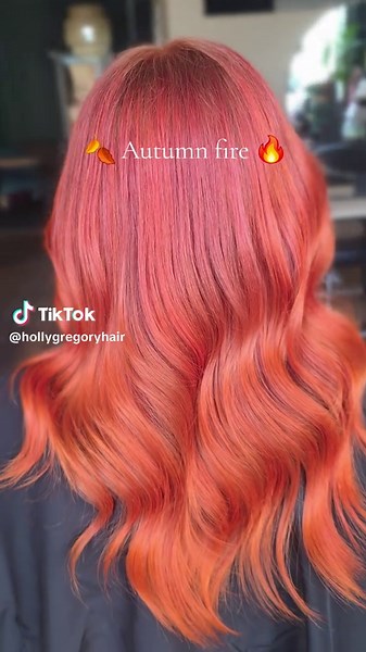 Vibrant Copper Hair Makeover with Balayage