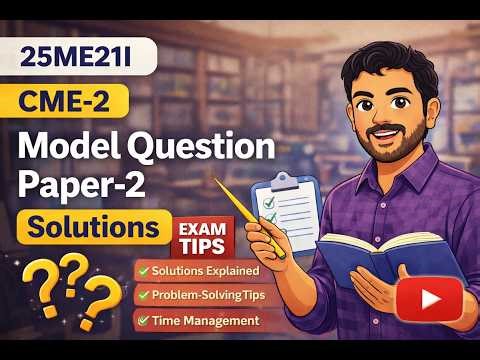 25ME21I - CME-2 - Model QP 2 - Solutions