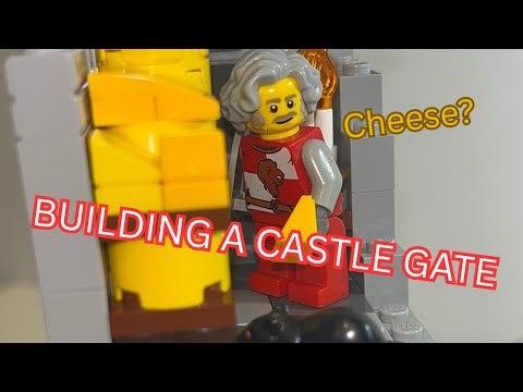 Building Castle Gate | Beginner LEGO Castle MOC World (Timelapse) #002 [REUPLOAD] #learning #bricks