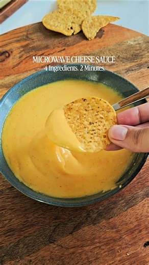 Easy Microwave Cheese Sauce (In 2 Minutes)