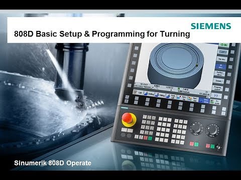 808D Turning Basic Setup and Programming