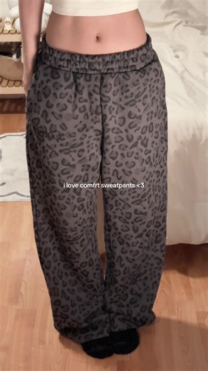 Ultimate Comfort with Leopard Print Sweatpants