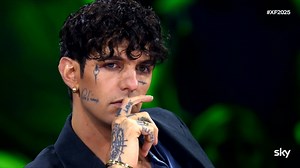 541K views · 5.3K reactions | Nelav - “Personal Jesus" di Depeche Mode - Bootcamp X Factor 2025 I Nelav hanno espresso la loro identità elettronica, hard core e cyberpunk sul palco di #XF2025 #XF2025 è il giovedì su Sky e NOW | X Factor Italia | Facebook