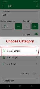 Invendo app basics: Add items, categories & storage