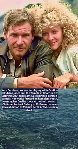 Kate Capshaw Became a Top Portrait Painter #facts #hollywood #movie #new #retro #vintage #love