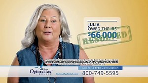 Optima Tax Relief TV Spot, 'Julia's Story of Finding IRS Debt Relief'