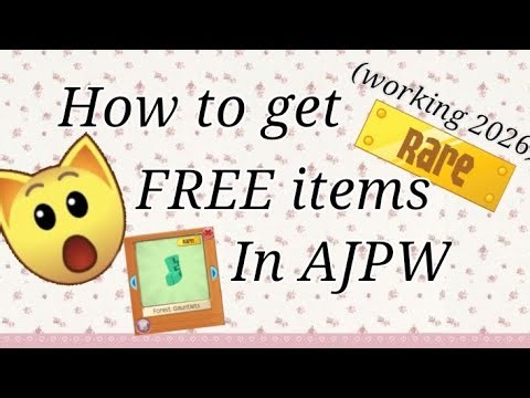 HOW TO GET ANY ITEM FOR FREE IN AJPW *working 2026* (also showing what I got)