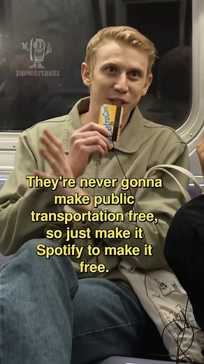 Make LIFE like Spotify 🤣🤣 #spotify #life #nyc | SubwayTakes